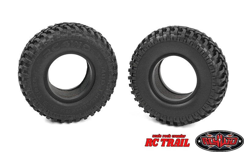 RC4WD マッドスラッシャー1.9 スケールクローラータイヤ（2本） Z-T0051