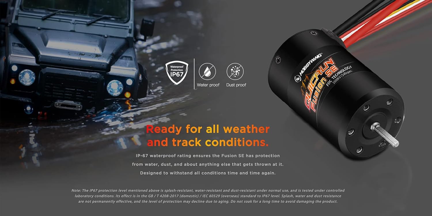 ホビーウィング クイックラン フュージョンSE FOC 2-in-1 ESC