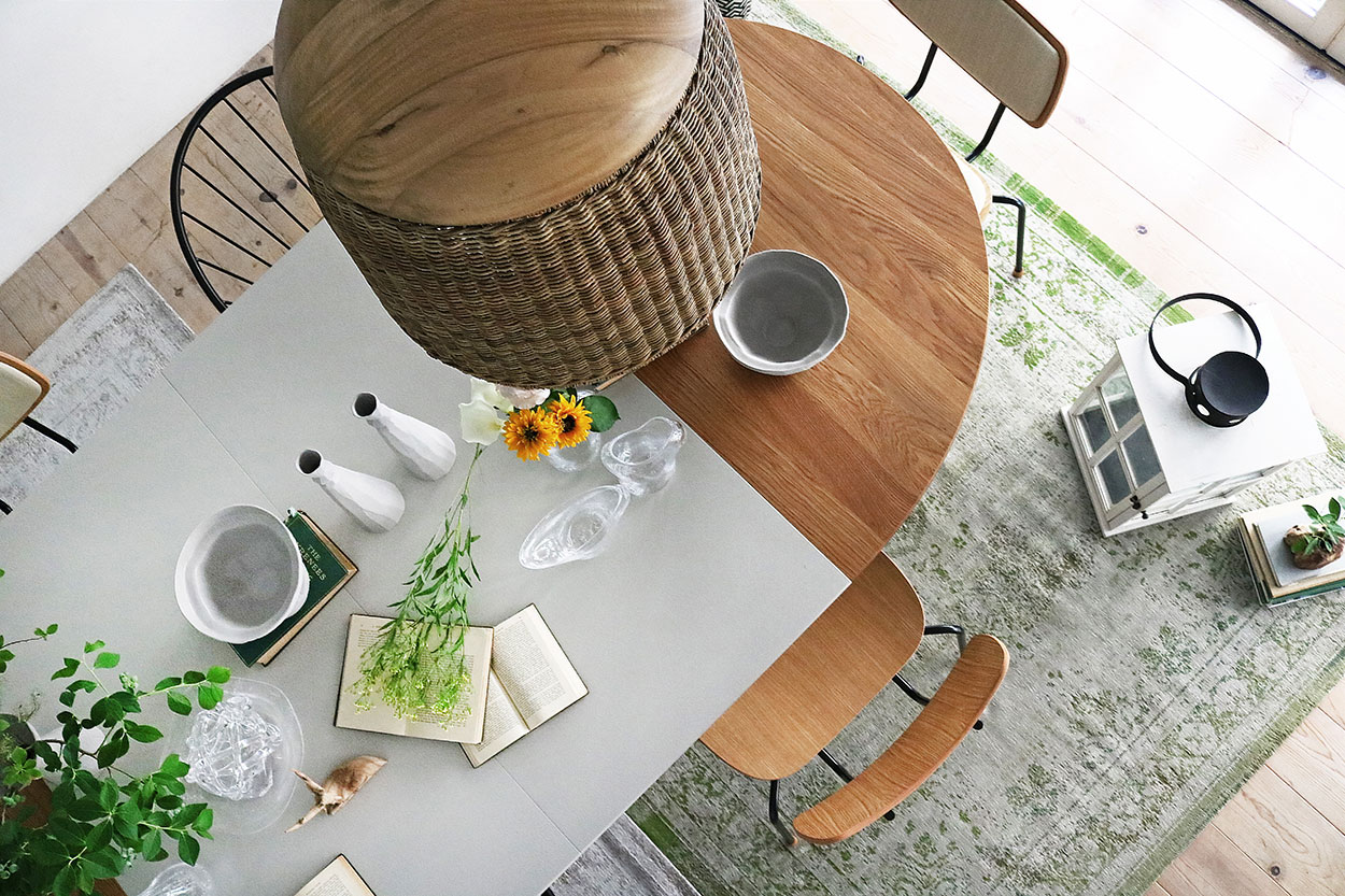 CH337 Table - CH337伸長式テーブル｜テーブル｜商品情報｜無垢家具