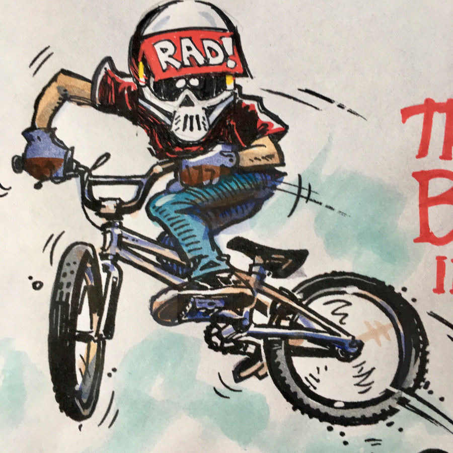 THERE'S NO BENCH IN BMX