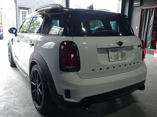 ミニ クロスオーバー(F60) ディスプレイをID6デザインの横並びメニュー