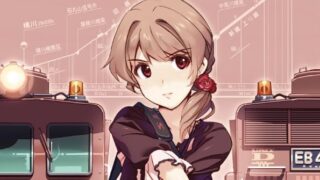RAIL WARS! 公式 複製原画 03巻口絵・小海 はるか 02 | RAIL WARS