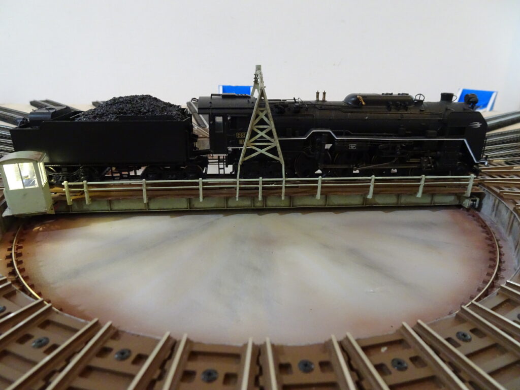 HO（16番）の転車台の製作（21） 転車台の試運転｜鉄道模型製造所