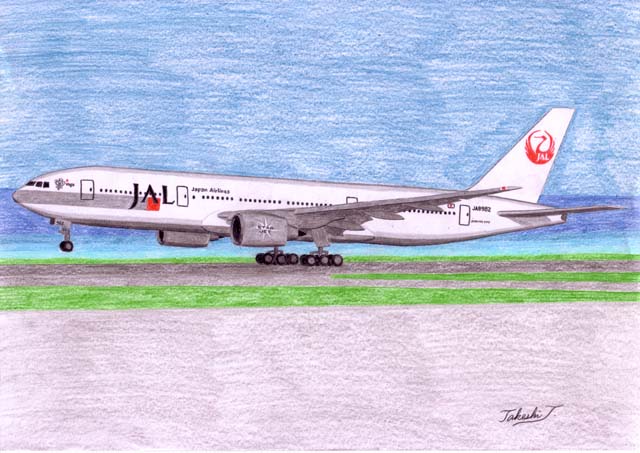 JAL B777-200