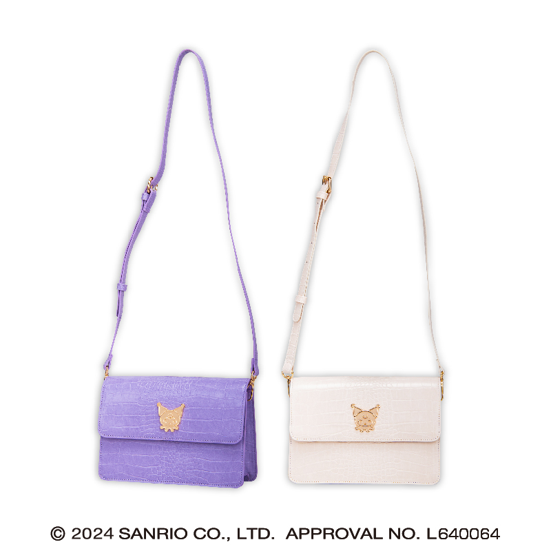 プライズ情報】クロミ ロングストラップクロコダイル風ショルダー