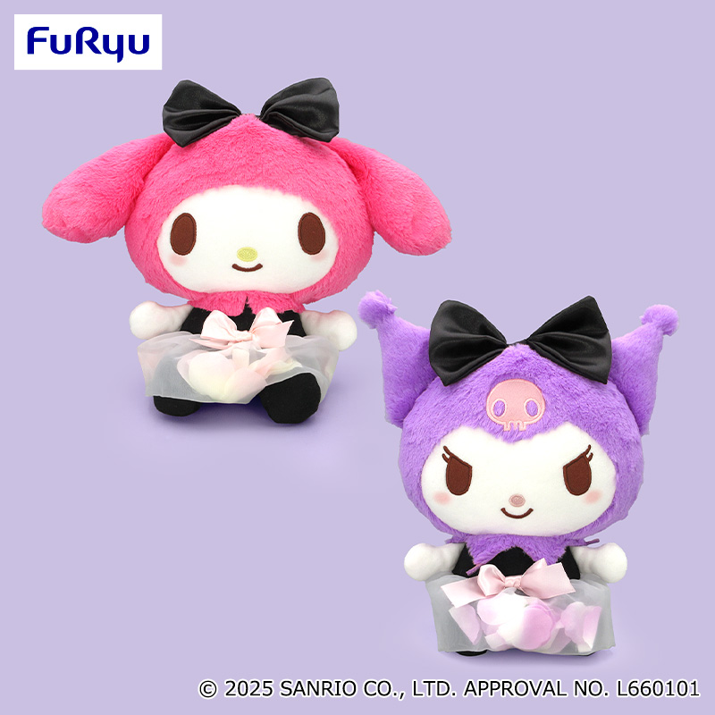 プライズ情報】マイメロディ・クロミ ブラックフラワーインドレスBIG