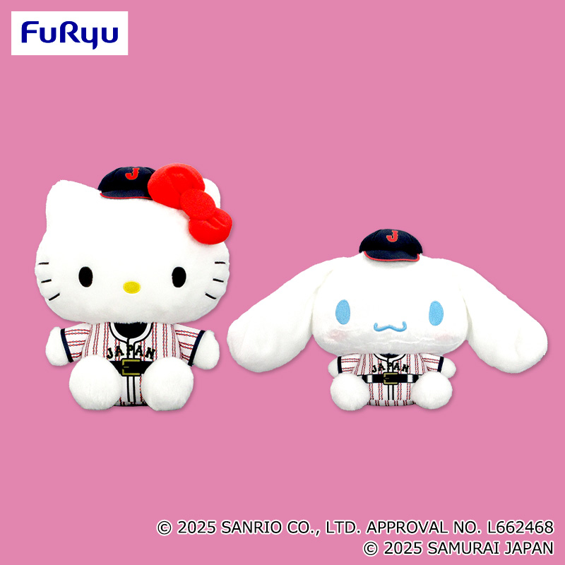 プライズ情報】侍ジャパン×サンリオキャラクターズ 野球日本代表「侍