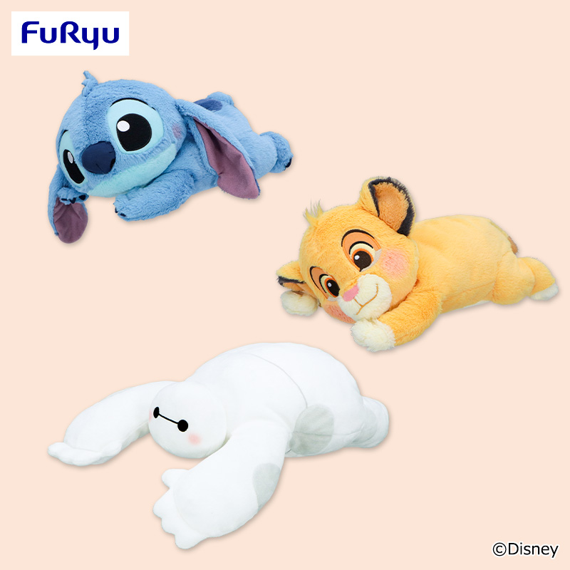 プライズ情報】ディズニーキャラクター くったり BIGぬいぐるみ