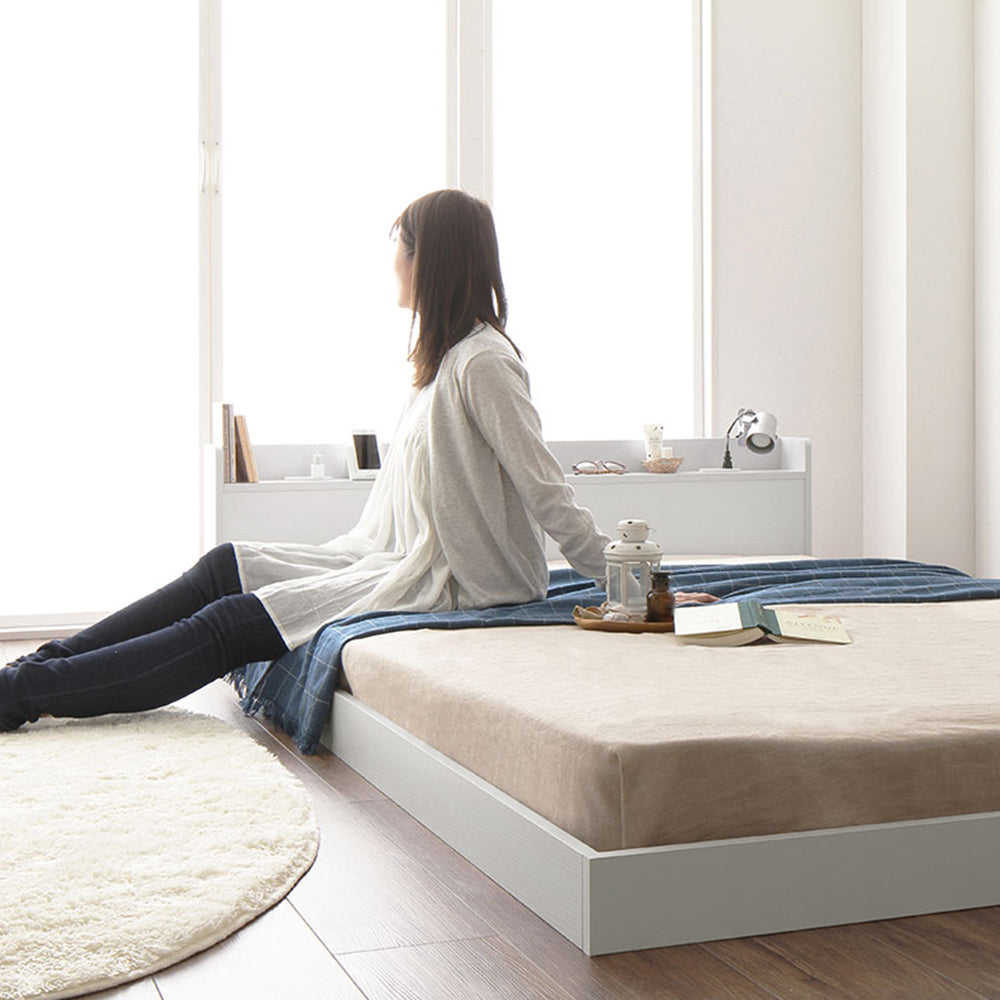 棚付きすのこローベッド 『Etany エタニー』 /シンプルモダン