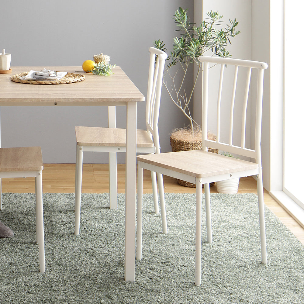 ダイニングチェア シンプルデザイン4脚セット/ シンプルで使いやすい