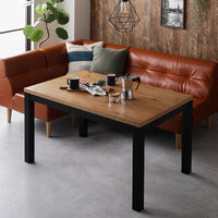 こたつ布団がいらない ダイニングこたつテーブル（2段階高さ調節） 幅