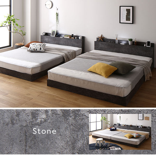 LED照明＆棚付き 連結ローベッド 『Famite ファミーテ』/ ワイドキング