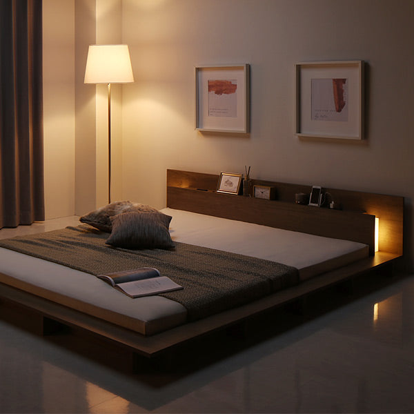 LED照明付きステージベッド『RELAIR リレア』/ロースタイル×ステージ