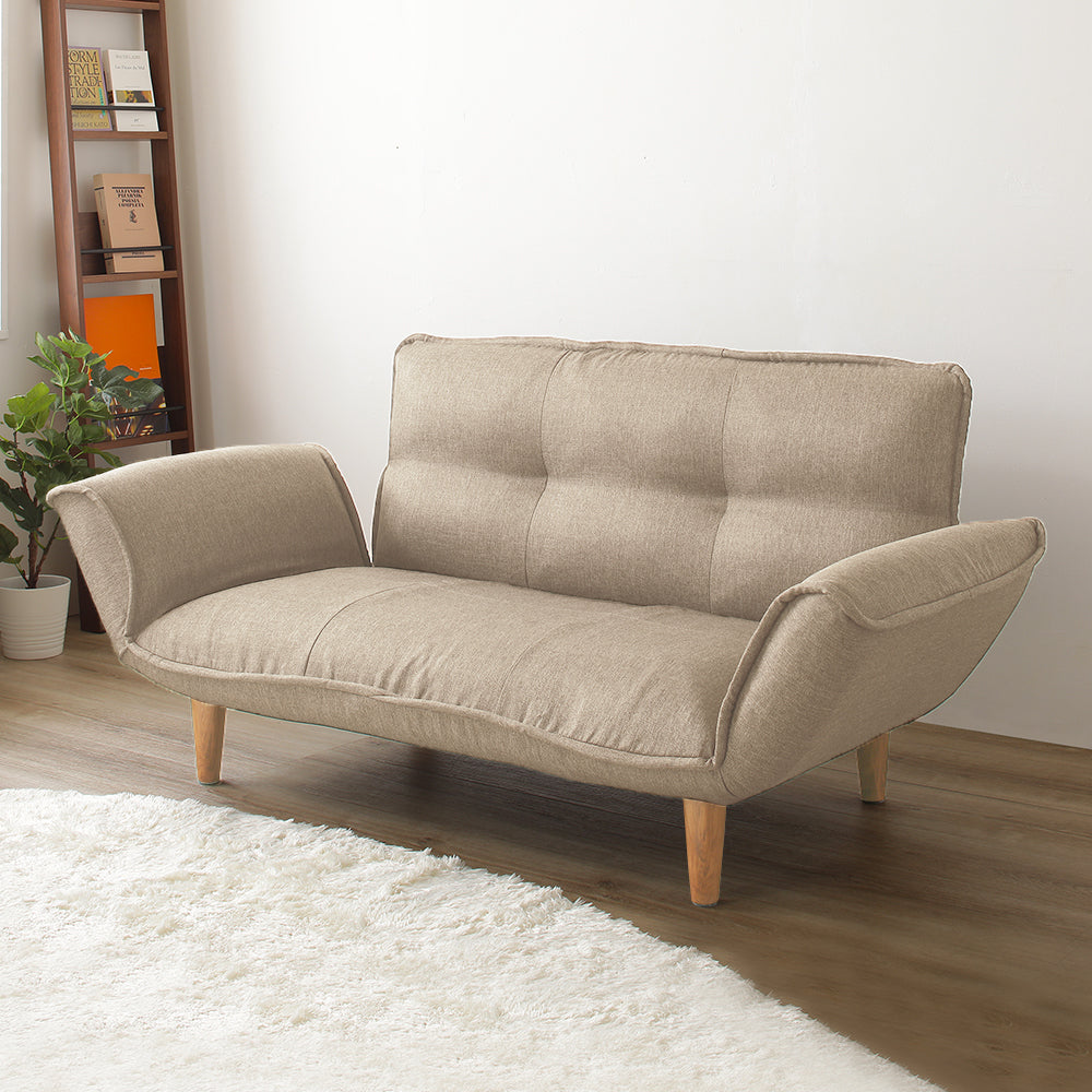 日本製 リクライニングソファ『Coroli コロリ』/脚を外せばローソファ