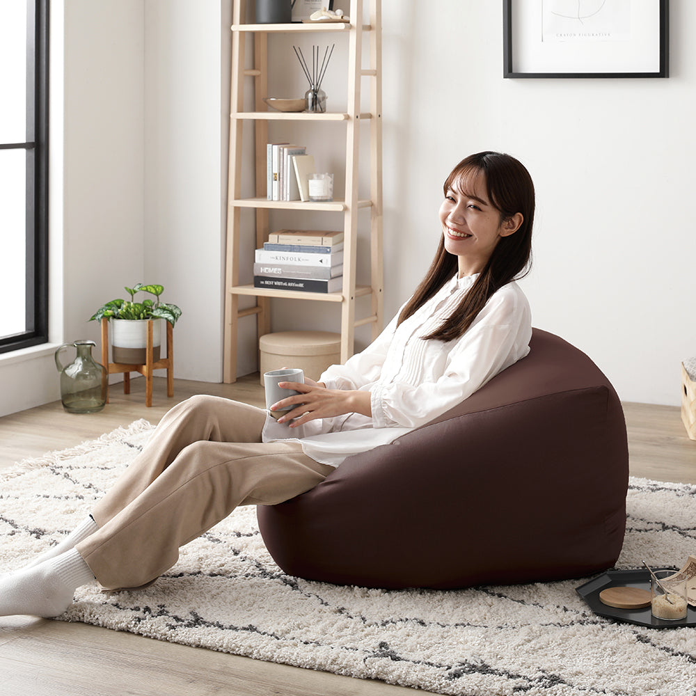 日本製 ビーズクッション 『STIIBO』単品/大きいサイズでゆったりと