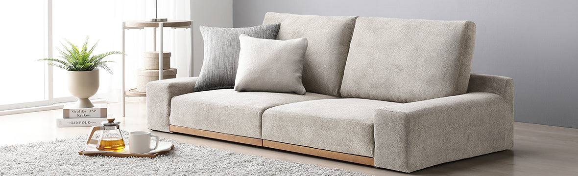 フロアソファ・ローソファ（グレー） – RASIK（ラシク）家具