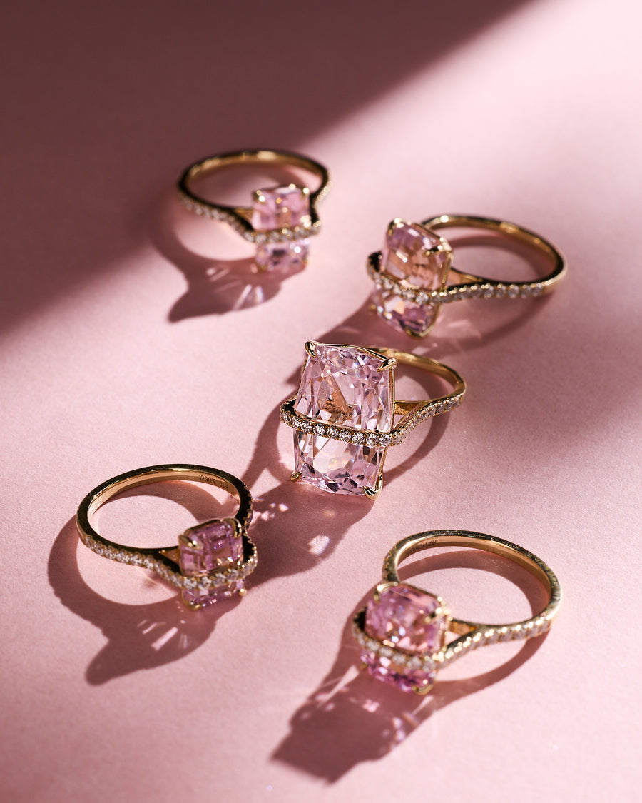 Ravicharme | 【数量限定】Nude 天然石リング クンツァイト – RAVICHARME