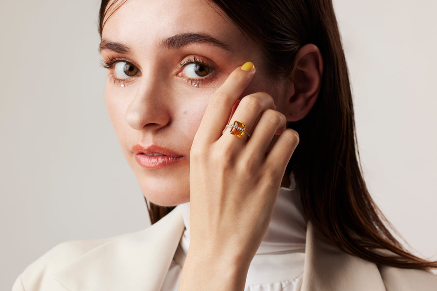 Ravicharme | 【数量限定】Nude 天然石リング シトリンM – RAVICHARME