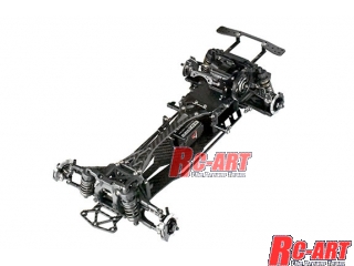 D1-CGS01]RDX用 カーボン製 メインシャーシ&アッパーデッキセット RC-ART