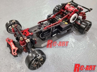 ART2801]RDX-ARTコンバ用アルミバーチカルプレートV2（レッド） RC-ART