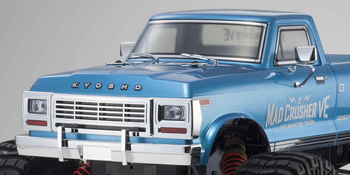 マッドクラッシャー VE 1/8 EP 4WD モンスタートラック レディセット