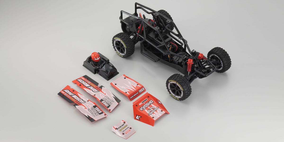 1/10 EP 2WD EZ-B サンドマスター T2 イエロー レディセット 30831T2