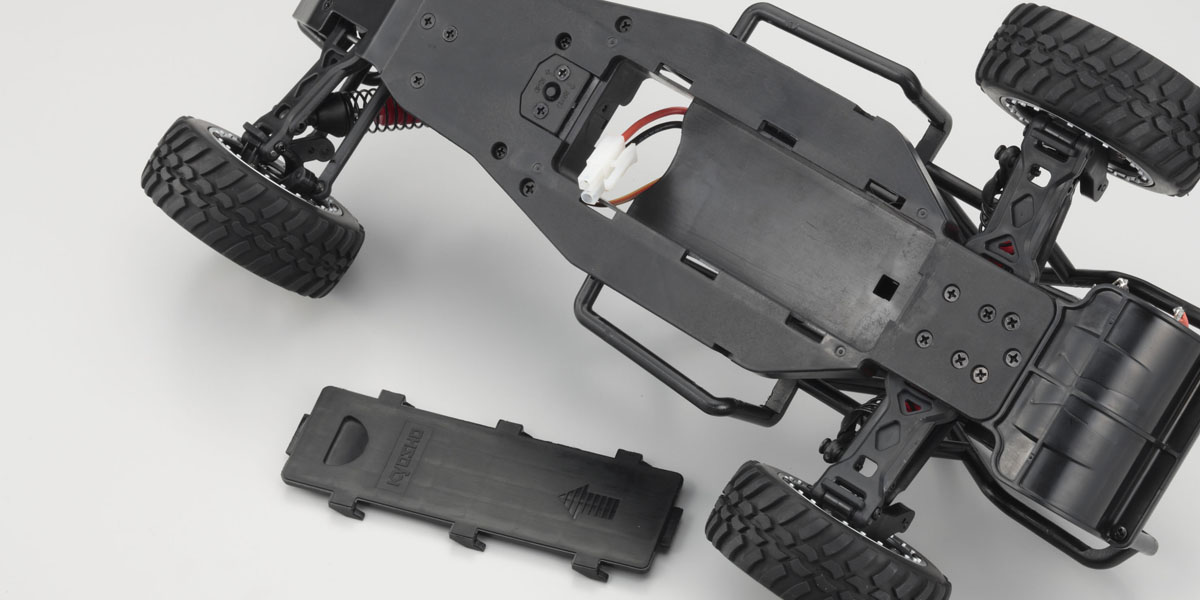 EZシリーズ サンドマスター T1 レッド 1/10 EP 2WD 組立キット 30832T1