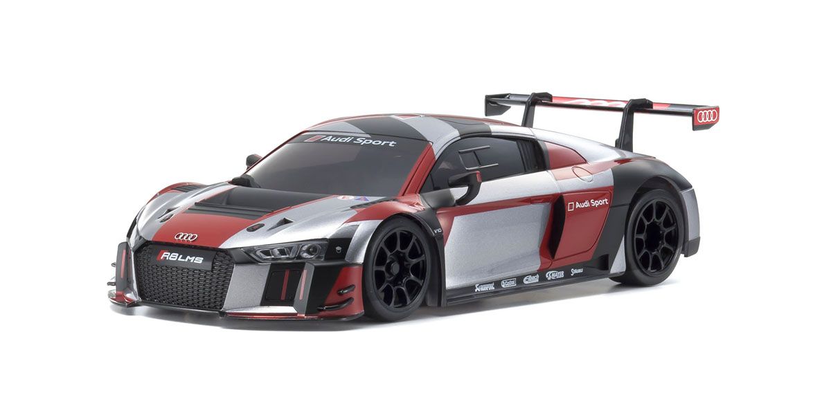 ミニッツRWDシリーズ レディセット Audi R8 LMS 2016 “Gray/Red