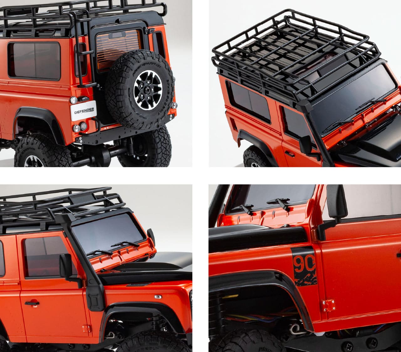 ミニッツ4×4 レディセット ランドローバー ディフェンダー 90 | 京商