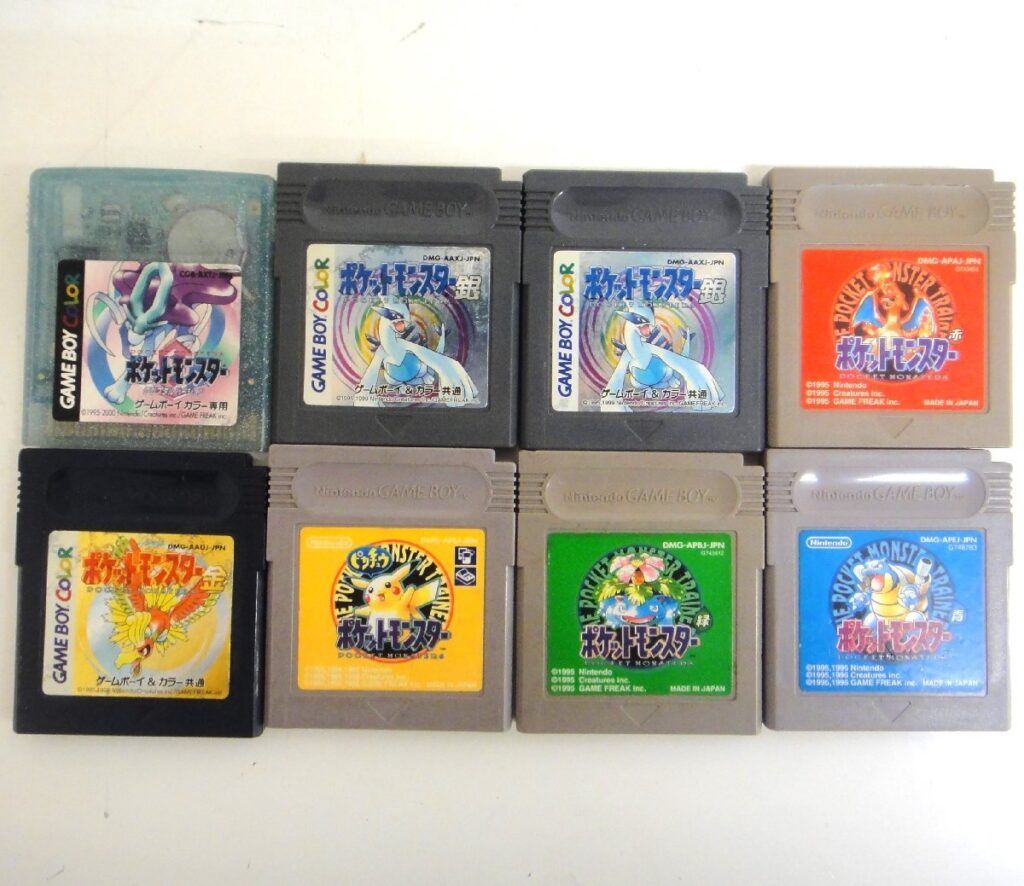 Nintendo ポケットモンスター 赤 青 緑 等 ポケモン ゲームボーイ