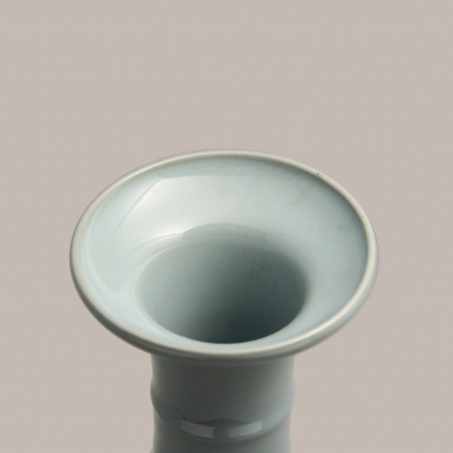 川瀬 忍 「青磁花入」 | 京都祇園の古美術、古陶磁、作家もの、民藝