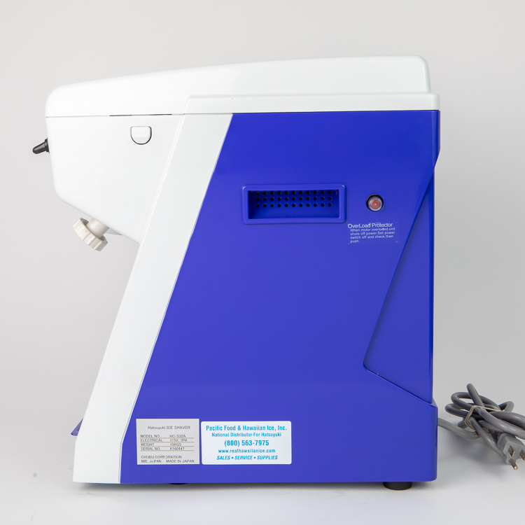 HC-S32A Hatsuyuki Cube Ice Shaver - Real Hawaiian Ice