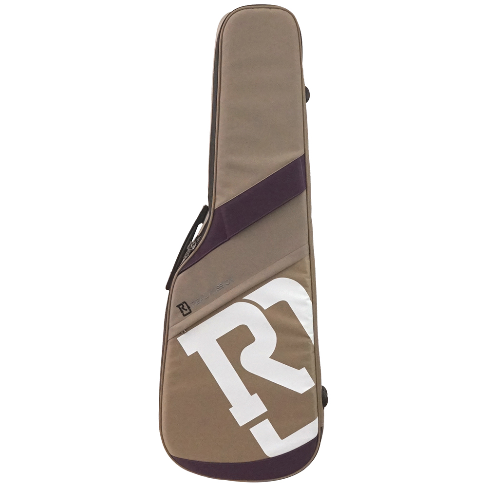 Venus 04-E Beige/Purple 防水 エレキギターケース ギグバッグ | REAL