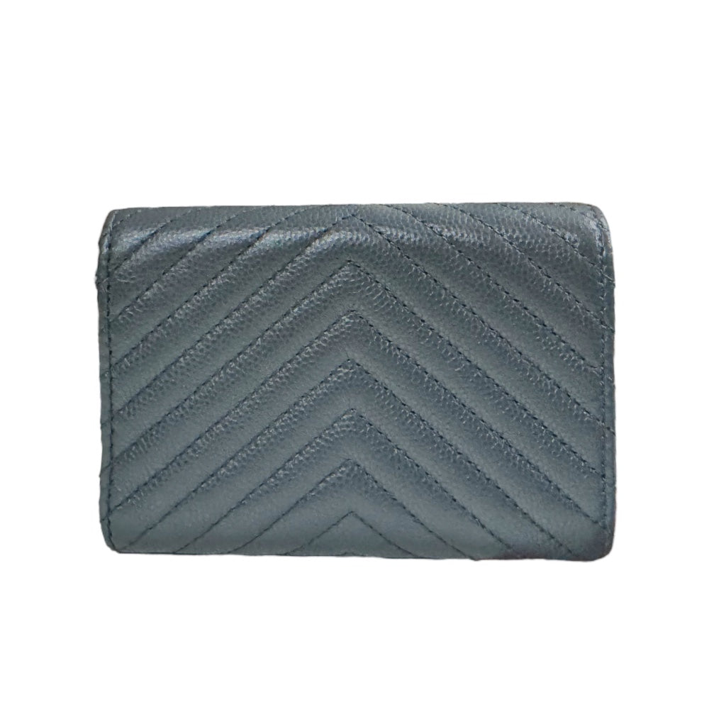 CHANEL シャネル スモールフラップウォレット ボーイシャネル 三つ折り