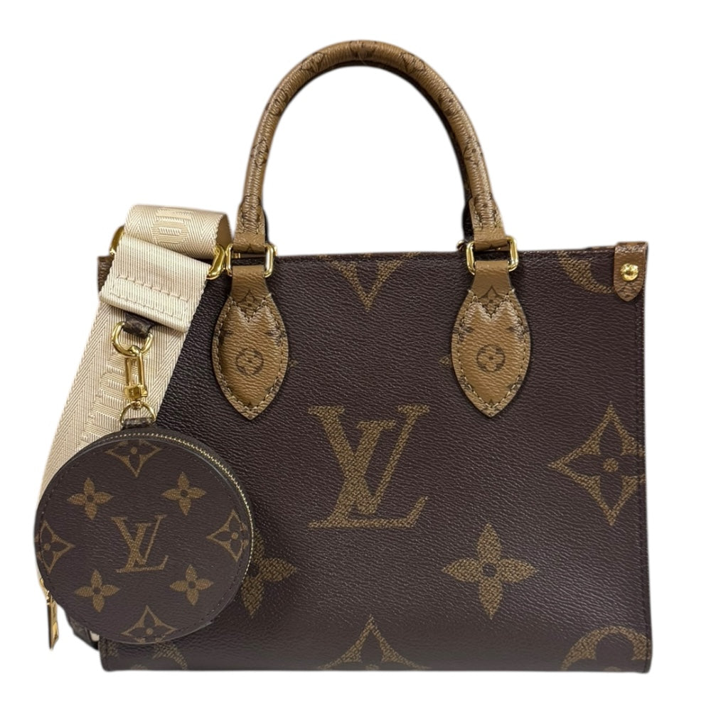 LOUIS VUITTON ルイヴィトン オンザゴーPM モノグラムジャイアント