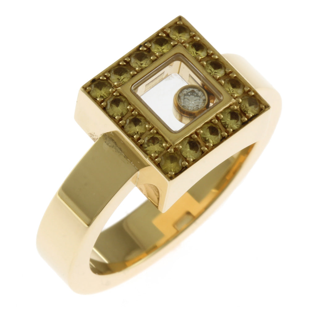 CHOPARD Chopard Happy Diamond Ring Ring No. 13 18 Gold K18 Yellow