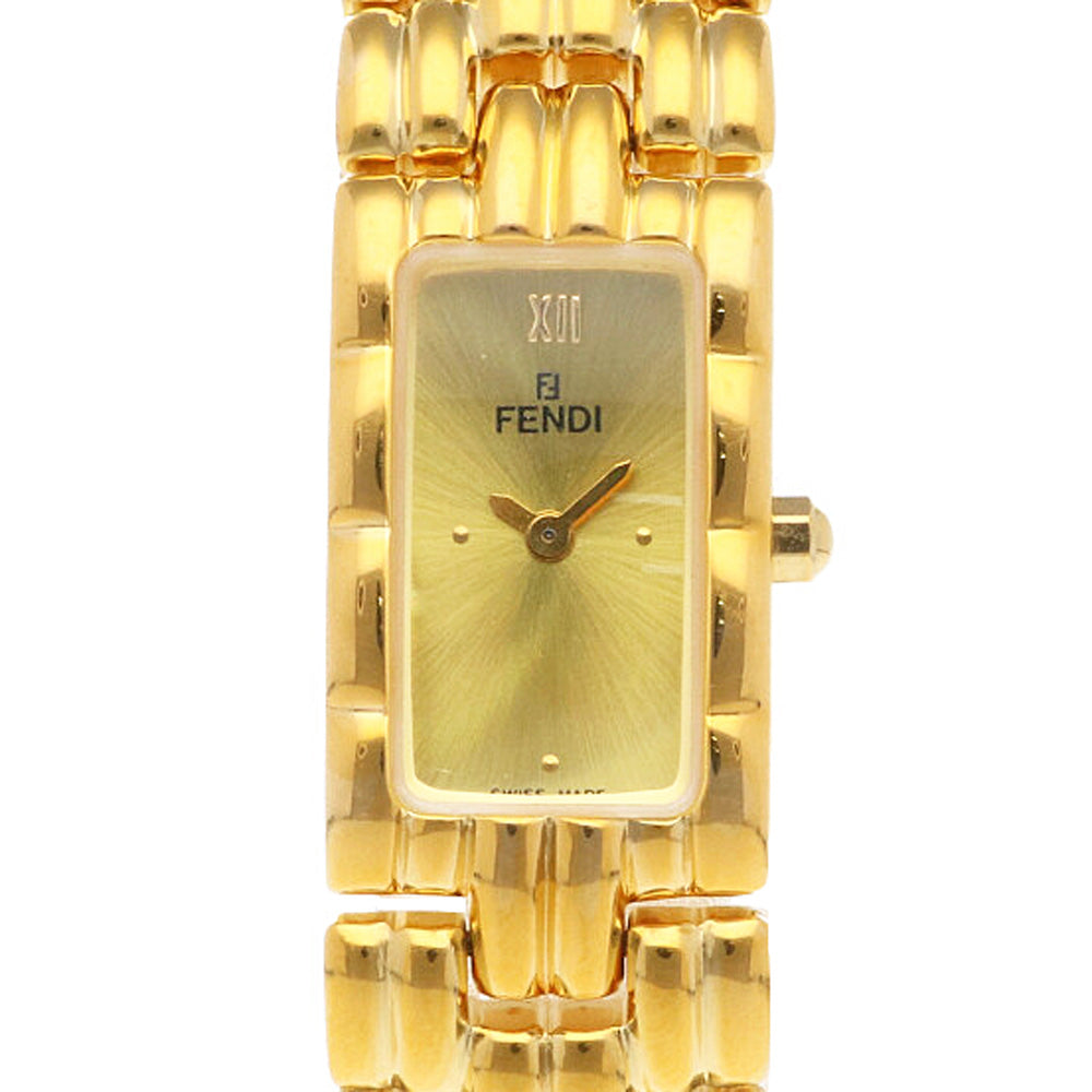 FENDI フェンディ 腕時計 GP 670L クオーツ レディース 1年保証 中古