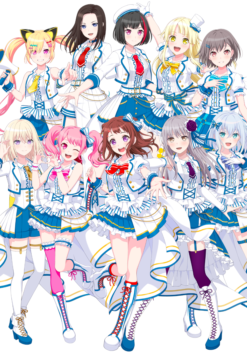 バンドリ！あなたと紡ぐ10色の物語 in 東海道新幹線｜推し旅公式サイト