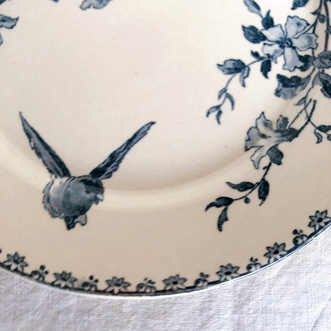 フランスアンティーク サルグミンヌ ファボリ『FAVORI』ブルー