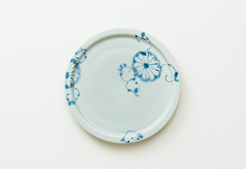 天平平皿 五寸 菊絵 | オンラインショップ | 生活購買店reed