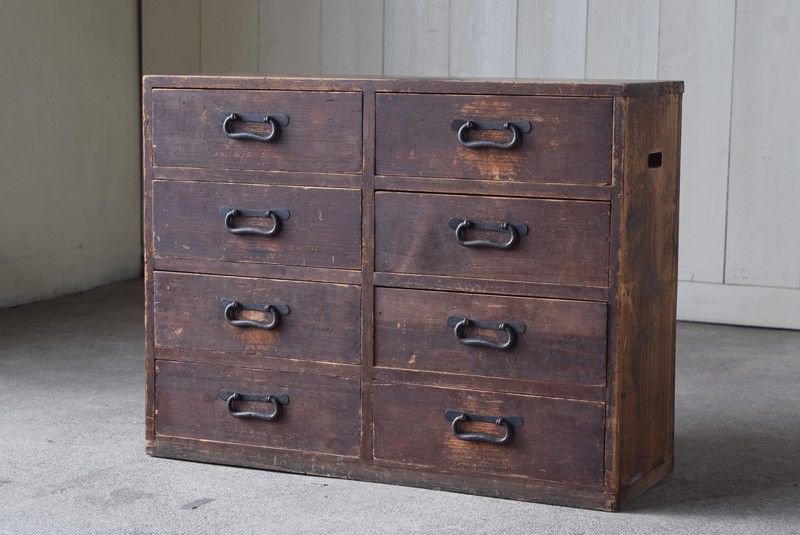 アンティーク 引き出し8杯 小間物手元箪笥 | REFACTORY antiques