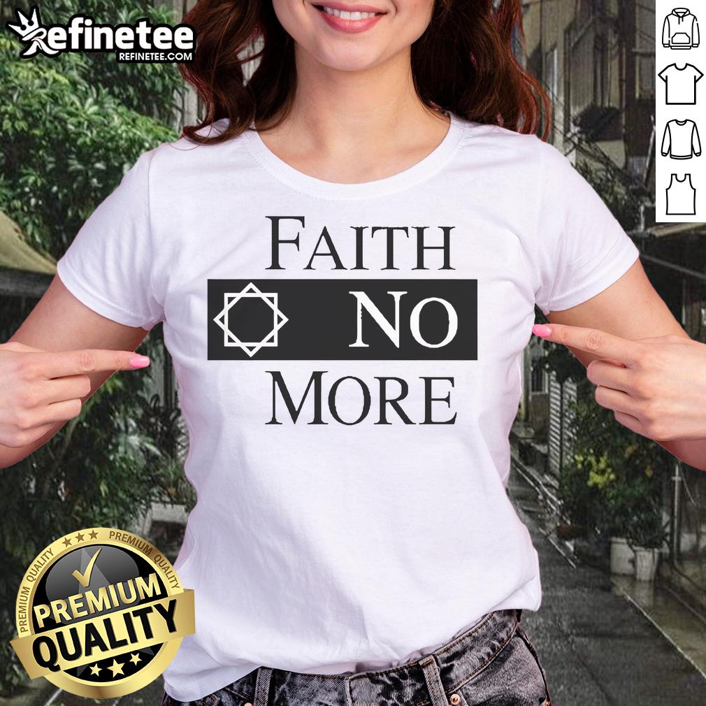 Official Faith No More Classic Logo White T-Shirt - Refinetee