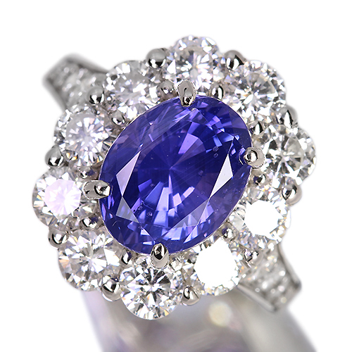 スリランカ産非加熱カラーチェンジバイオレットサファイア 約5ct