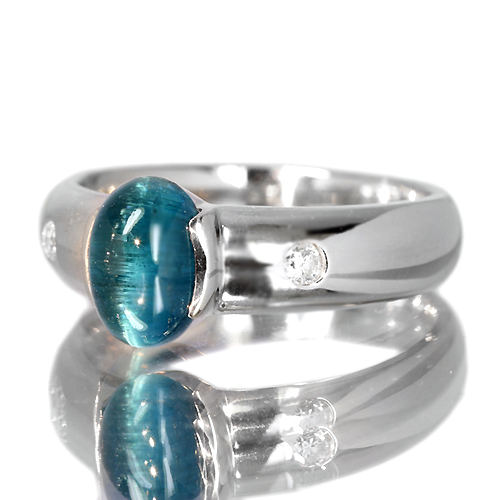 第97回抽選販売＞インディゴライト・トルマリンキャッツアイ 1.9ct