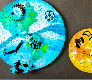 ご褒美パズル 惑星パズル【宇宙の破片】大人が夢中になる難しい