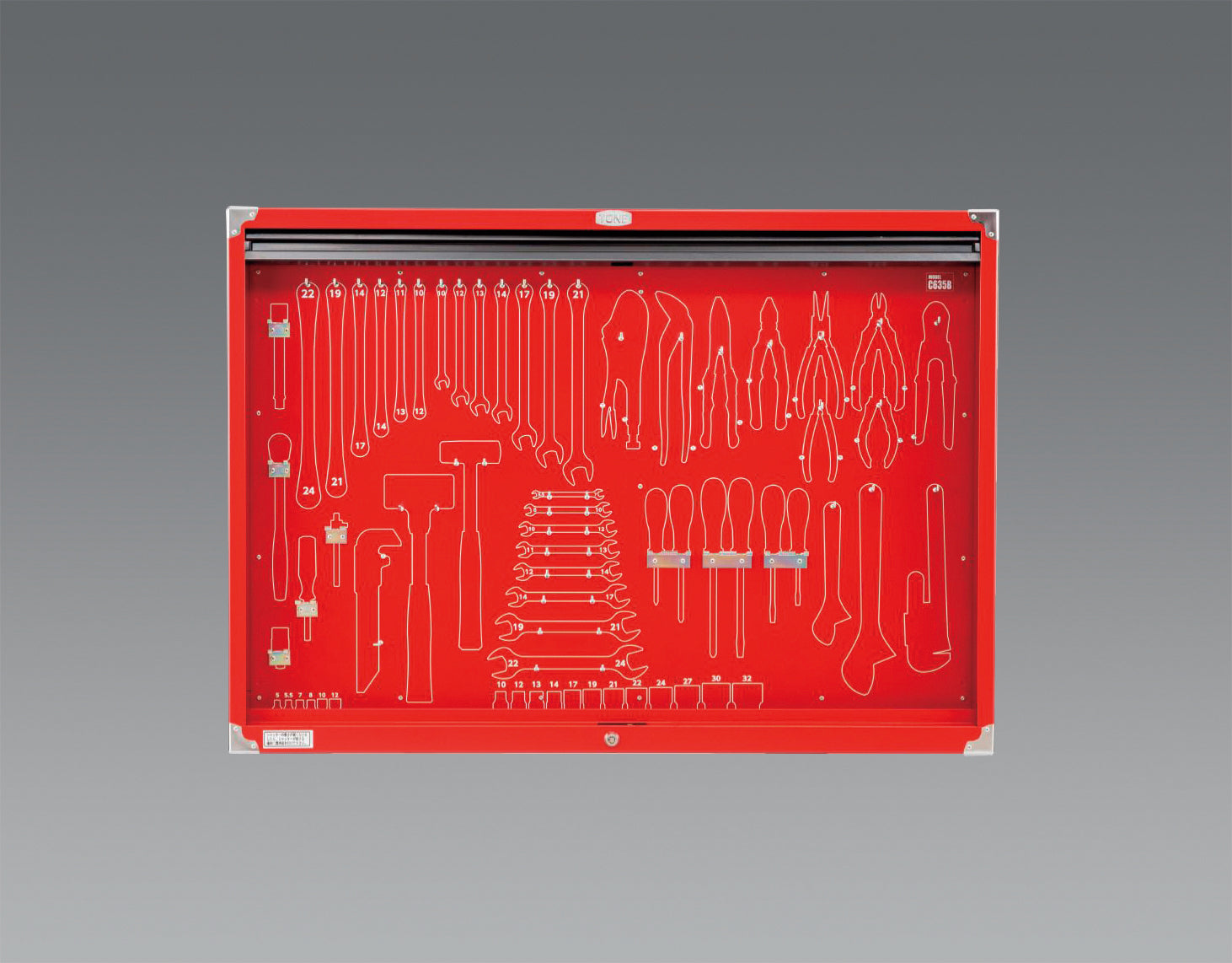 TONE（トネ） [73個組] 工具セット(ｼｬｯﾀｰ付) C635