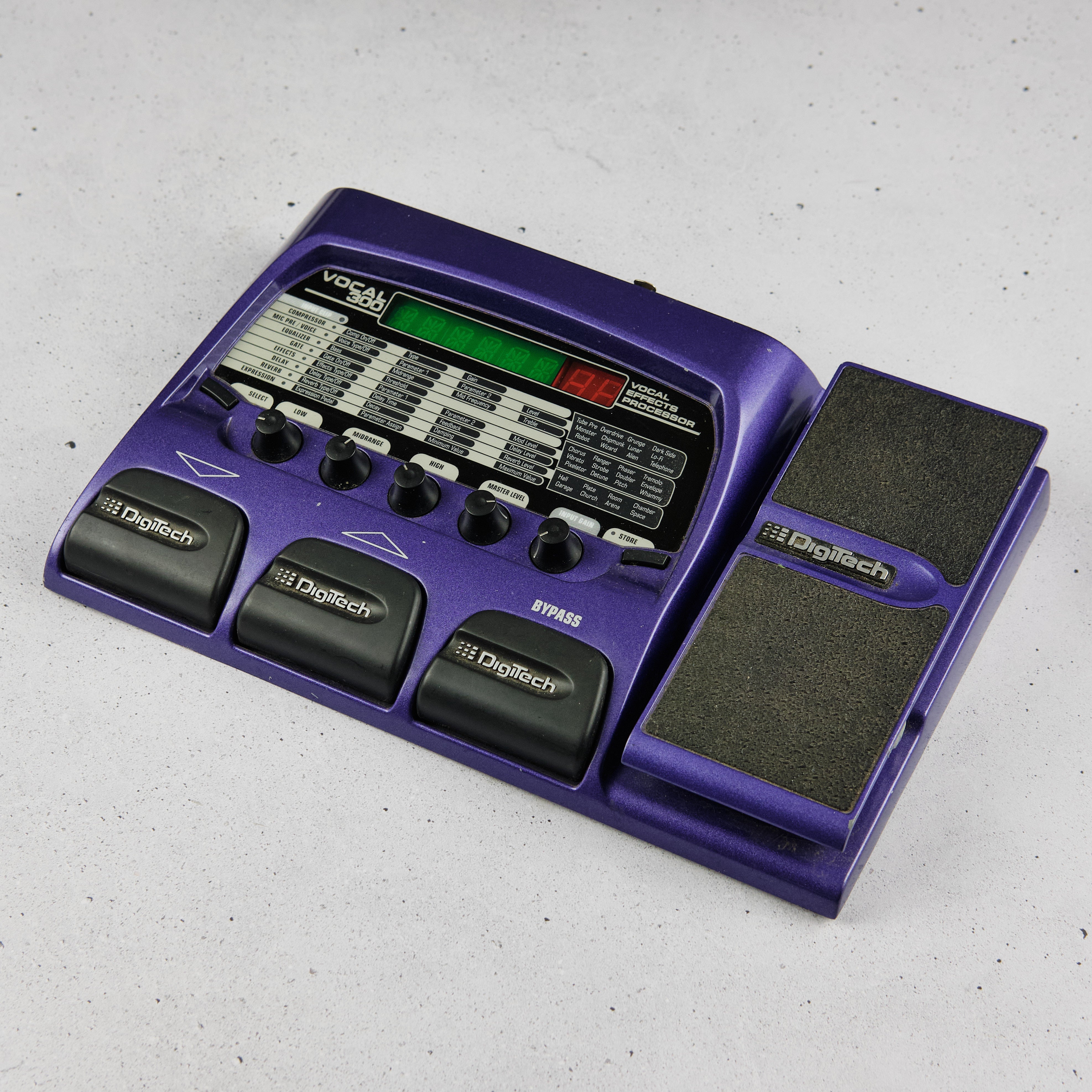 Digitech Vocal 300 Vocal Effects Processor – Replay Guitars