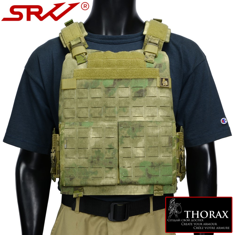 SRVV プレートキャリア THORAX LT レーザーカット ROCバックル搭載