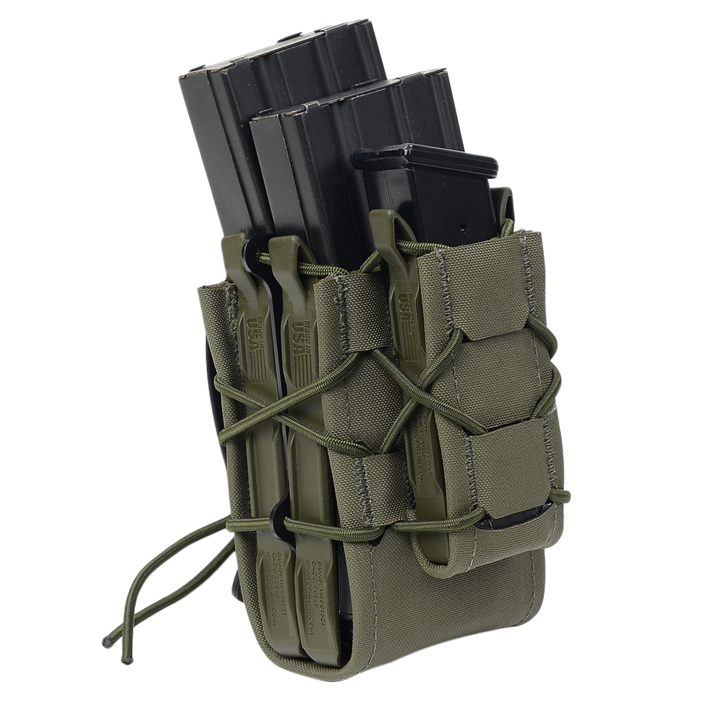 HSGI ライフル&拳銃用マグポーチ GEN2 X2RP TACO 前後3連 M4/AK/7.62mm