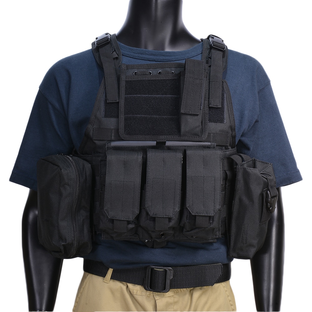 プレートキャリア MOLLE マグポーチ他 4種ポーチ付属 | ミリタリー